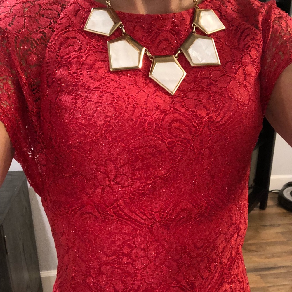 Badgley Mischka Lace Dress 💗💓💝 - Picture 4 of 8